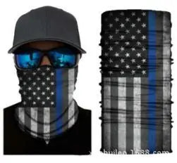 Flag face cover