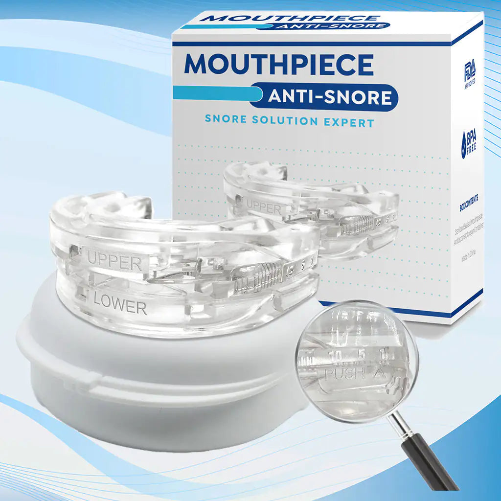 Close-up of Anti-Snoring Mouthpiece