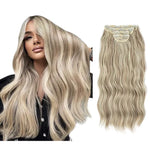 Seamless Long Wavy Clip Extensions