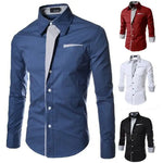 Men's Slim Fit Designer Formal Dress Shirt