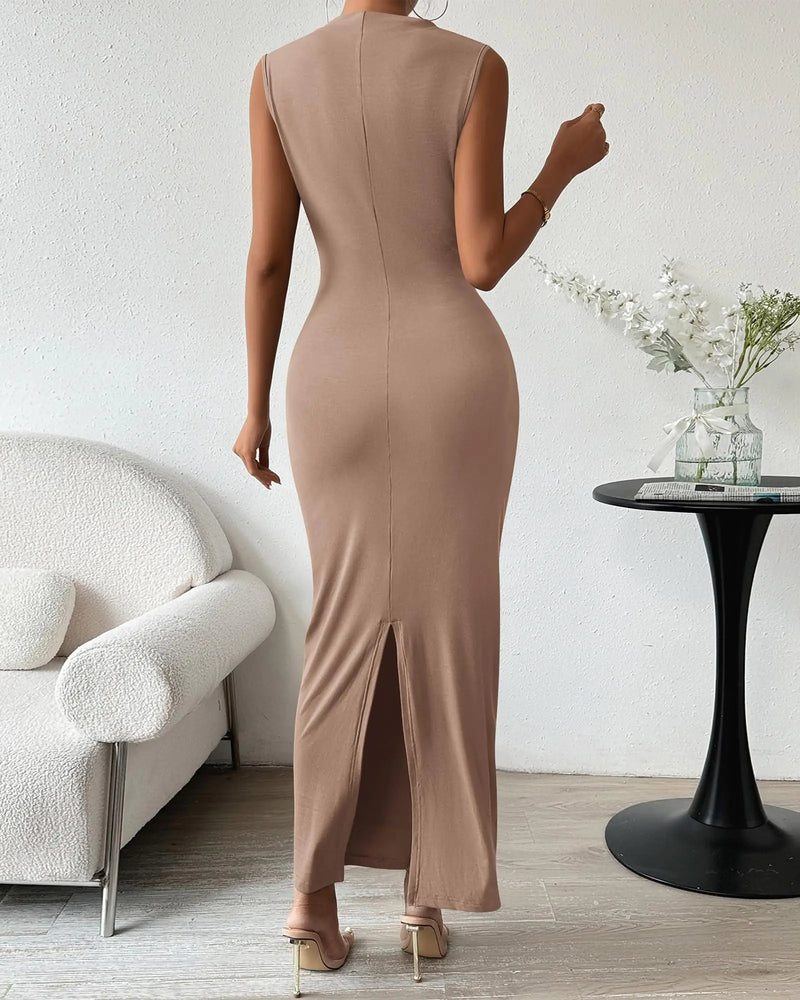 Ruched Bodycon Party Dress for Women