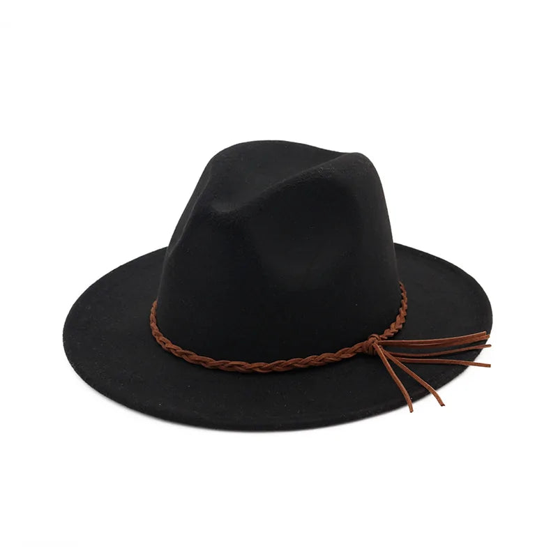 Wool Felt Wide Brim Hat