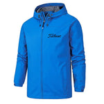 Men’s Waterproof and Windproof Solid Jacket