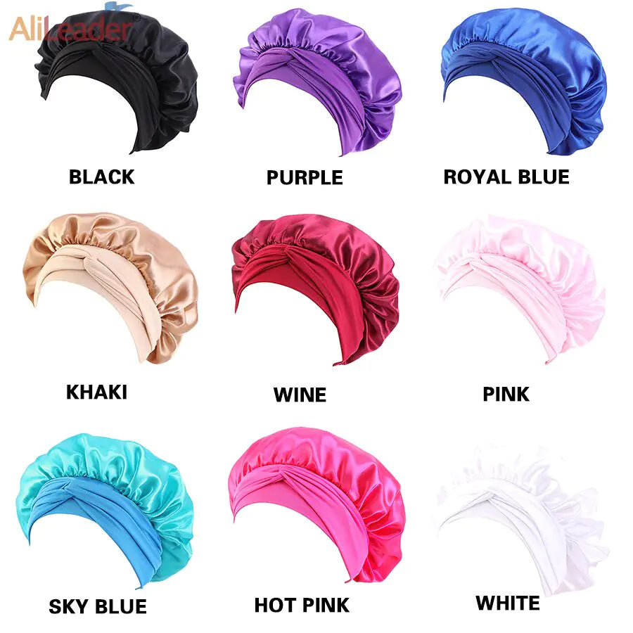 Alileader Satin Hair Wig Bonnet - Premium Quality