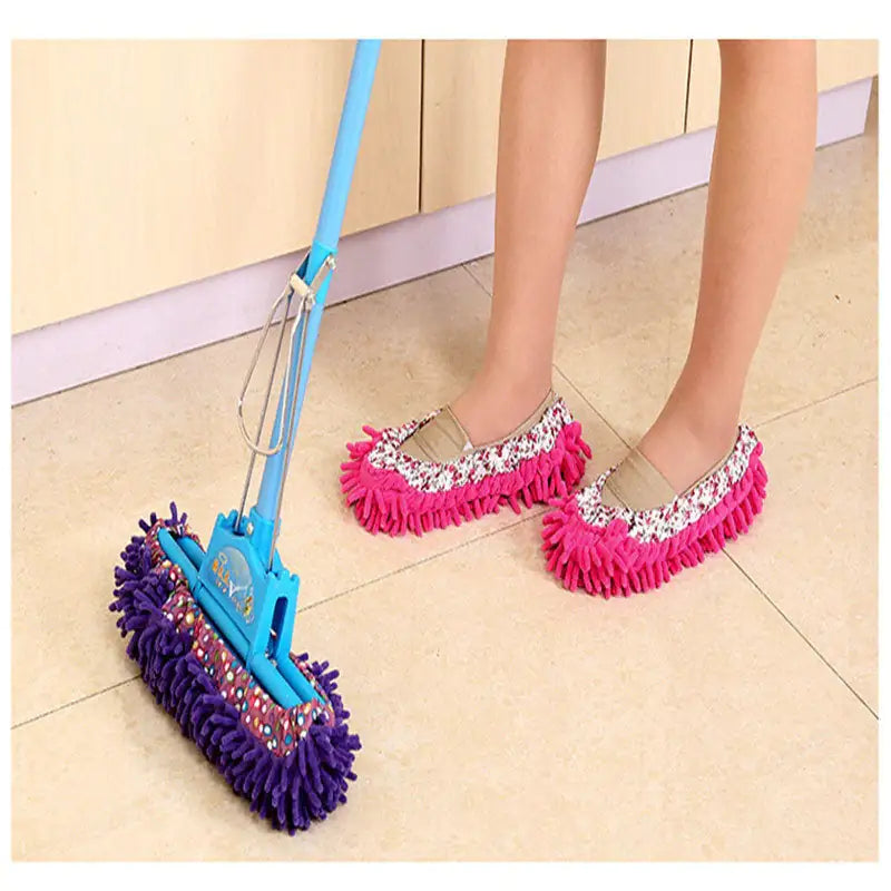 Floor Cleaning Mopping Slippers