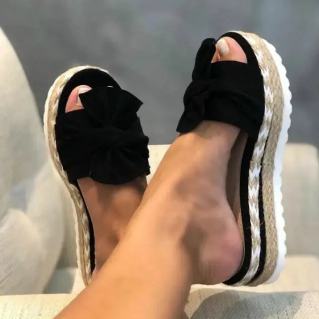 Comfortable Summer Wedge Slippers
