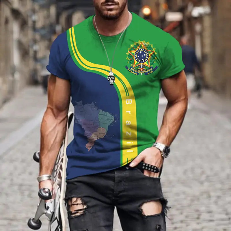 Custom Brazilian World Cup T-Shirt