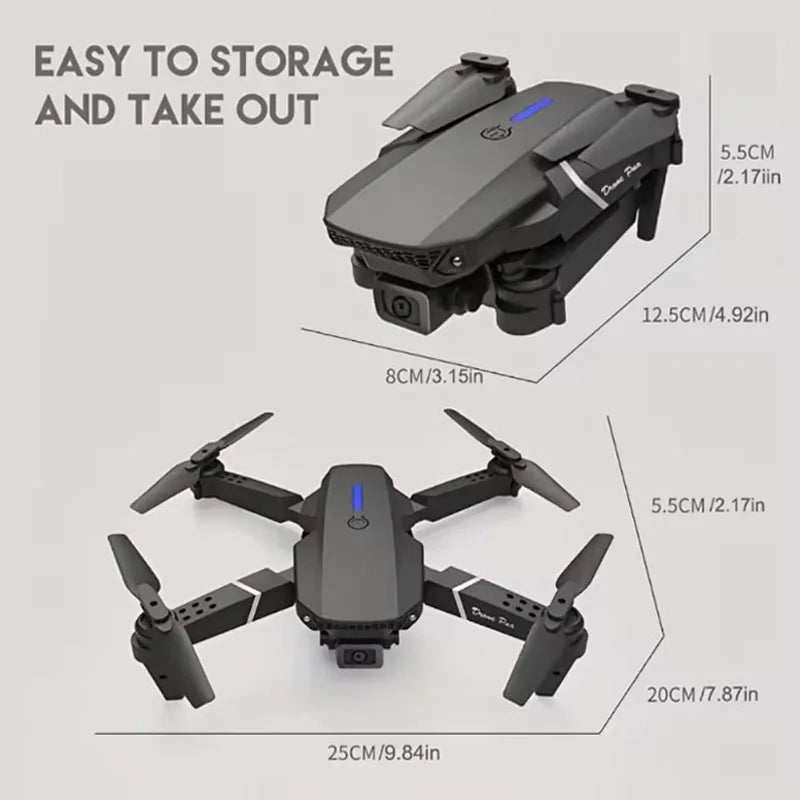 E88 Pro Drone 4K HD Camera