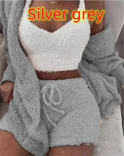 Women's Winter Knit Clothing Set