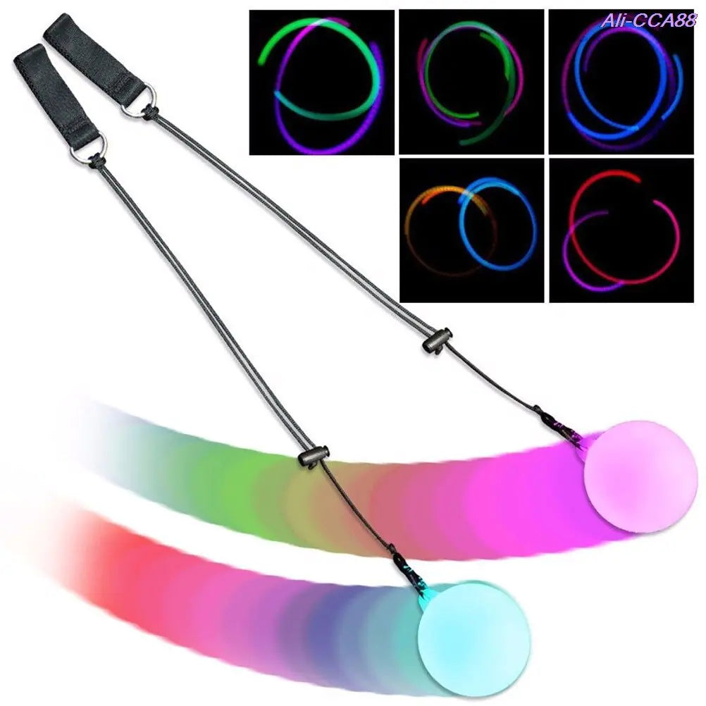 LED POI Luminous Juggling Balls