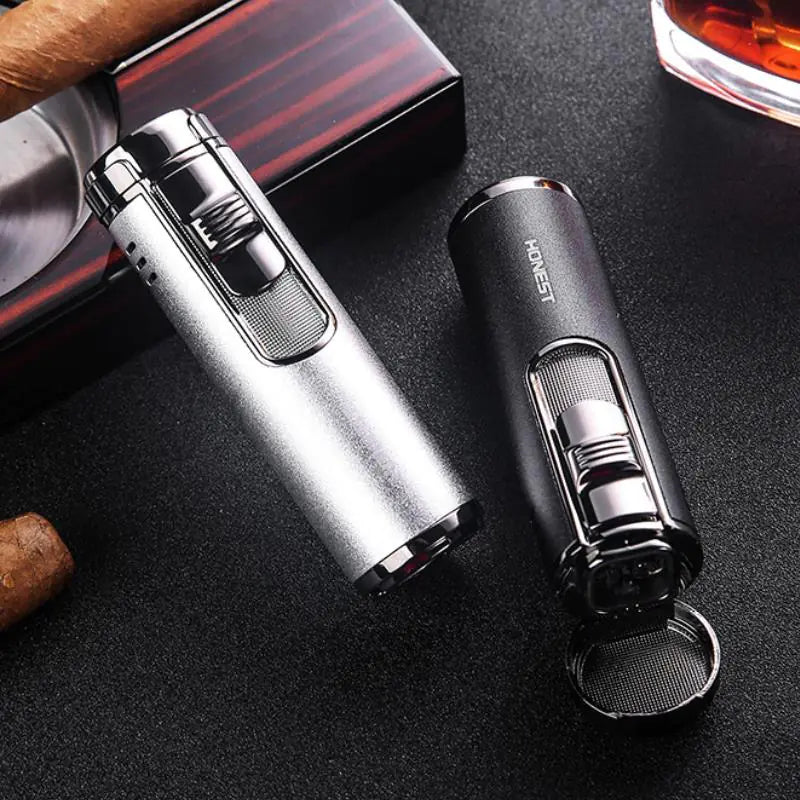 Windproof Cigar Torch Gas Lighter