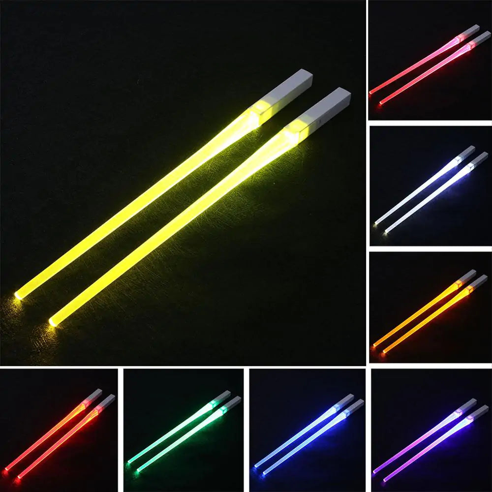 Luminous LED ABS Thermoplastic Chopsticks