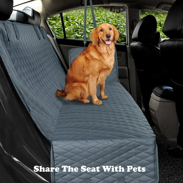 STOMART.CO.UK Dog Car Seat Cover Dogs Free Text