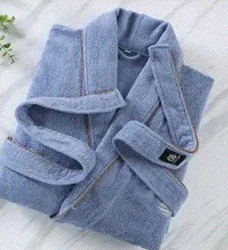 Women's 100% Cotton Shower Bathrobe