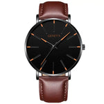 Men's Minimalist Stainless Steel Watch