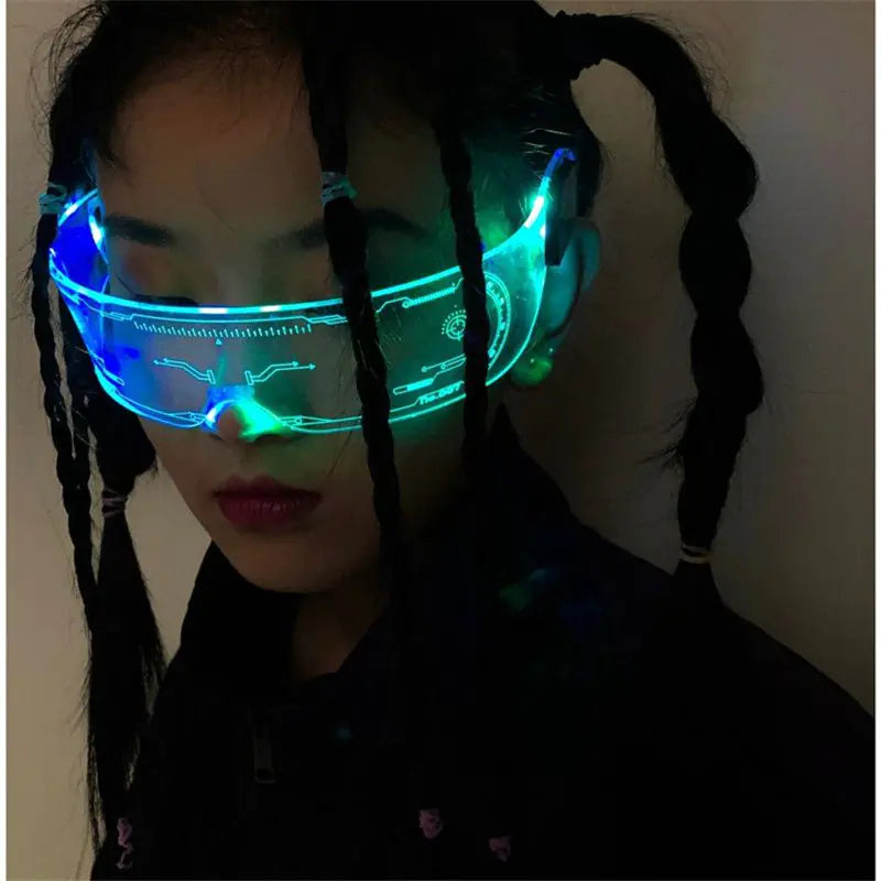 Festive Brilliance Luminous LED Glasses