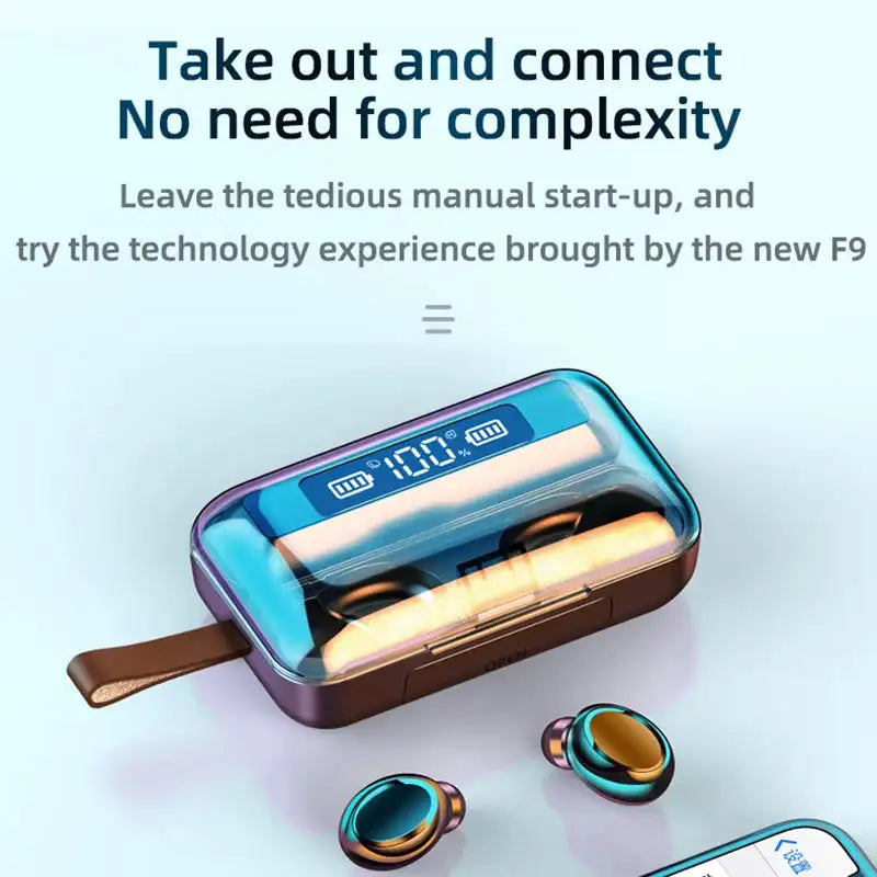 Wireless Waterproof Stereo Headphones