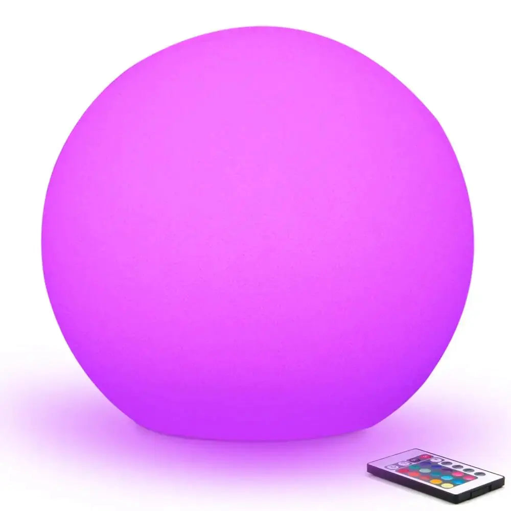 Spherical Solar-Powered Garden Glows