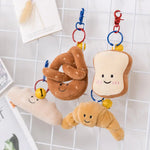 Cartoon Figure Bread Plush Toy