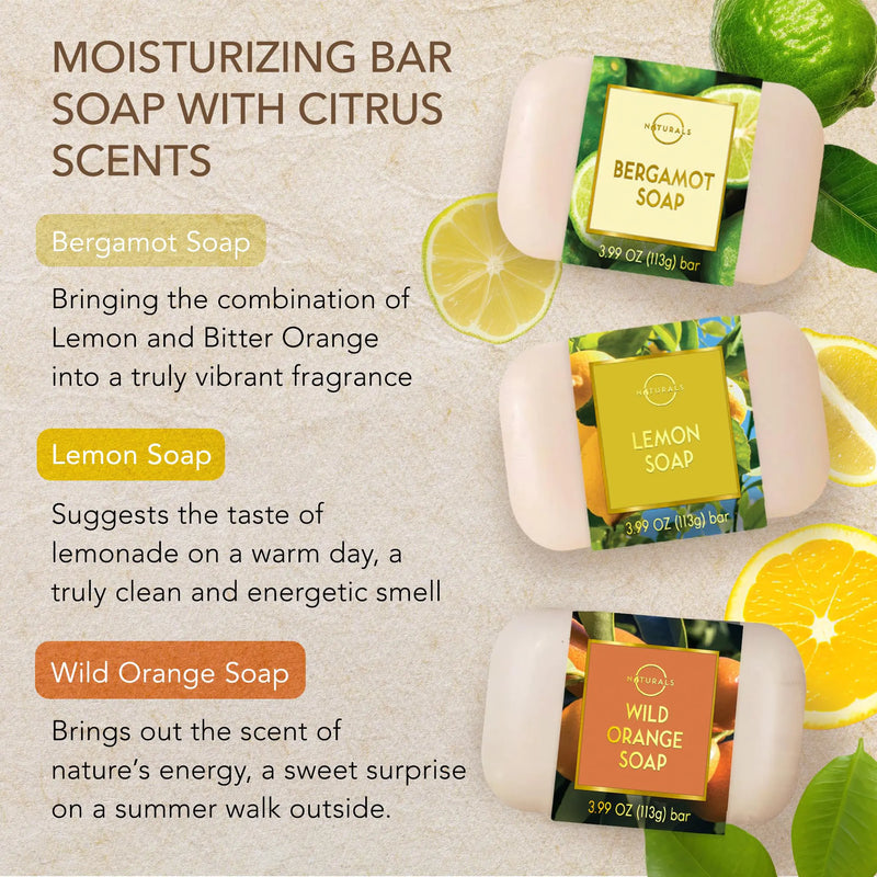 Organic Assorted Ingredients Natural Soap Bars