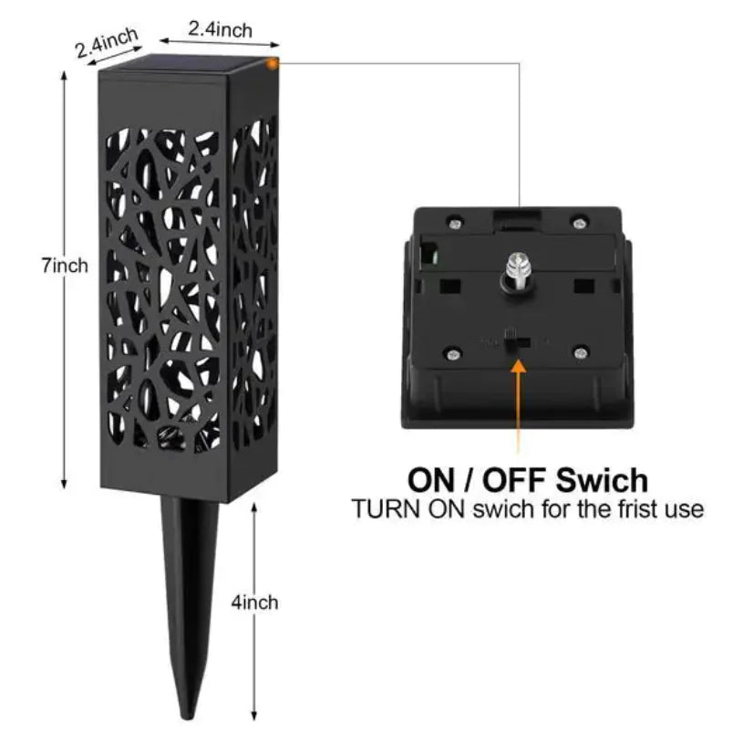 Waterproof Solar Vintage Garden Lantern
