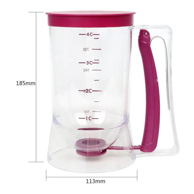 STOMART.CO.UK Pancake Batter Dispensers baking batter dispenser cooking cup cakes Kitchen pancake Free Text