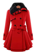 Women's Double-Breasted Padded Coat
