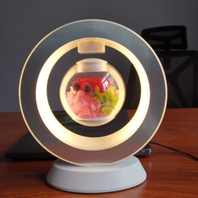 Heart-Shaped Floating LED Night Light