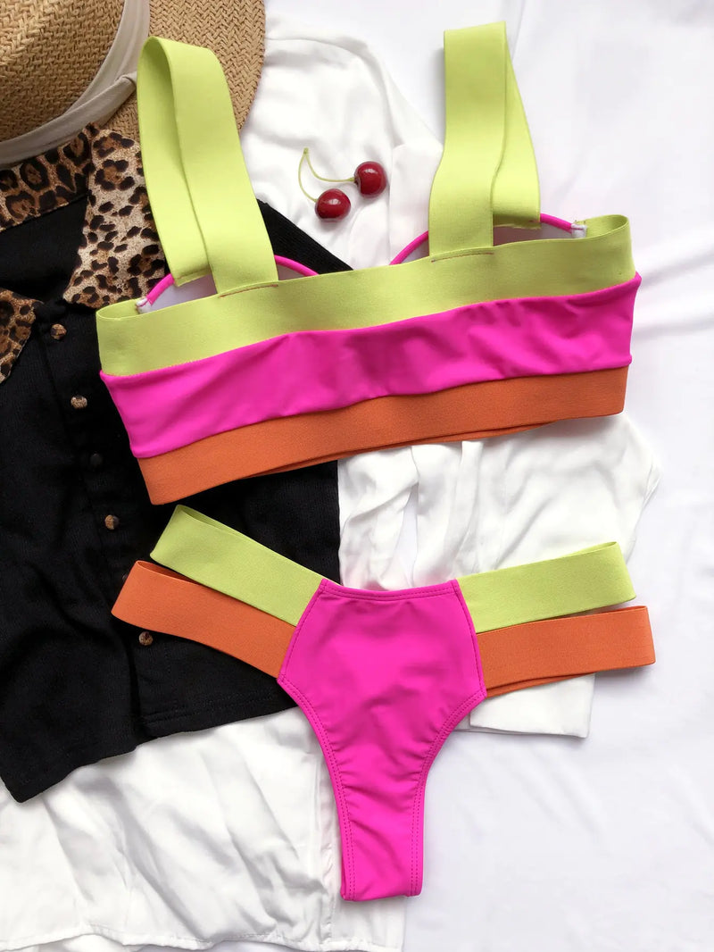 Women's Comfortable Bikini Beach Swimwear