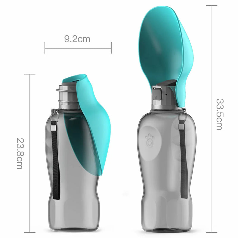 Water Bottle 800ml Portable 