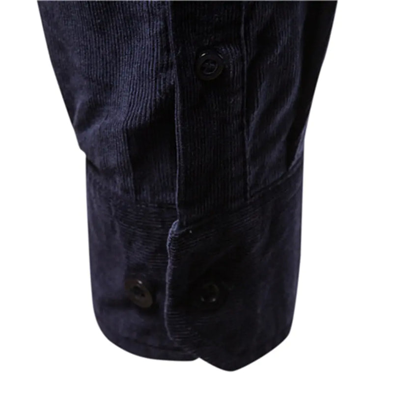 Men's Stylish Corduroy Shirt for Office Wear
