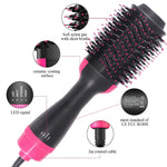 Multifunctional Hot Air Hair Roller Straightener Brush