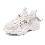 Thick Sole Casual Lace-Up Shoes