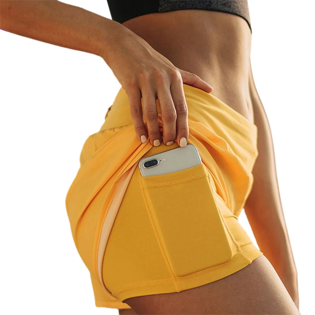 Breathable and Supportive Women's Running Shorts