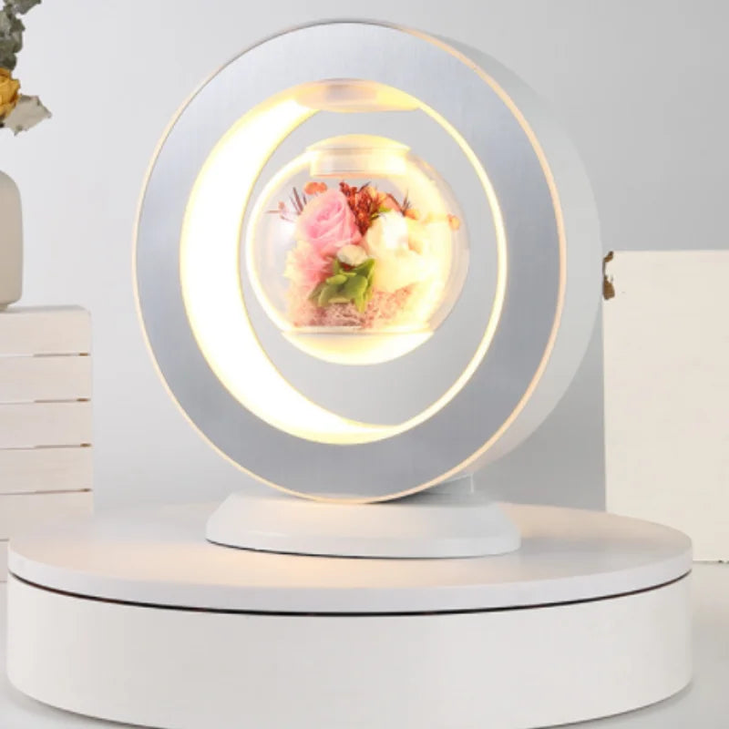 Heart-Shaped Floating LED Night Light