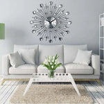 Living Room Sunburst Wall Clock
