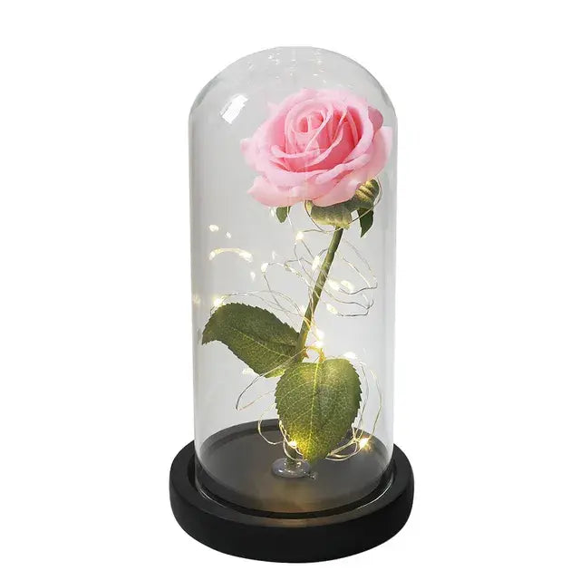 Galaxy Rose Artificial Flowers Lamp