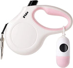 Retractable Poop Bag Dispenser Dog Leash