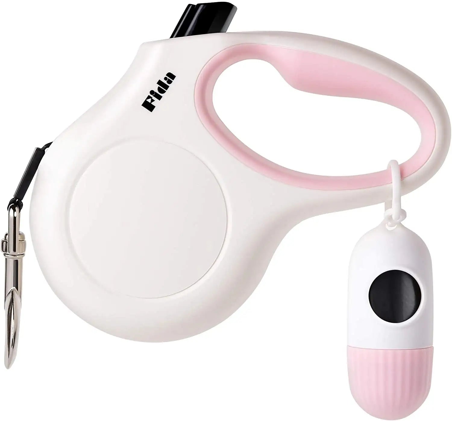 Retractable Poop Bag Dispenser Dog Leash