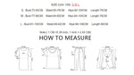 Women's TARUXY Backless Bandage Dress Size Chart