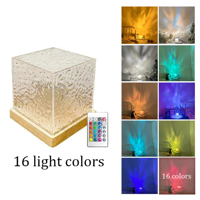 Water Ripple Projector Crystal Light