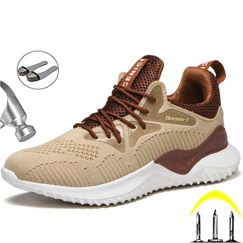 Steel Toe Work Safety Trainers