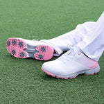 Women's Waterproof Spikes Golf Sneakers