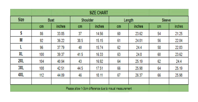 Quick Dry Sport Workout Body Suit Size Chart
