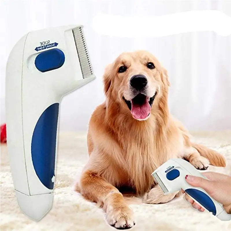 Pets Dog Cat Electric Anti-Flea Comb