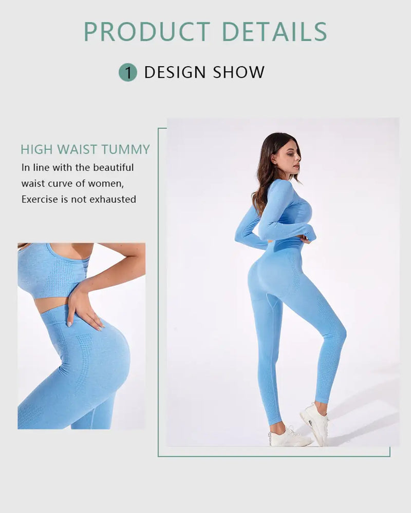 Women’s High-Performance Yoga Suit Set