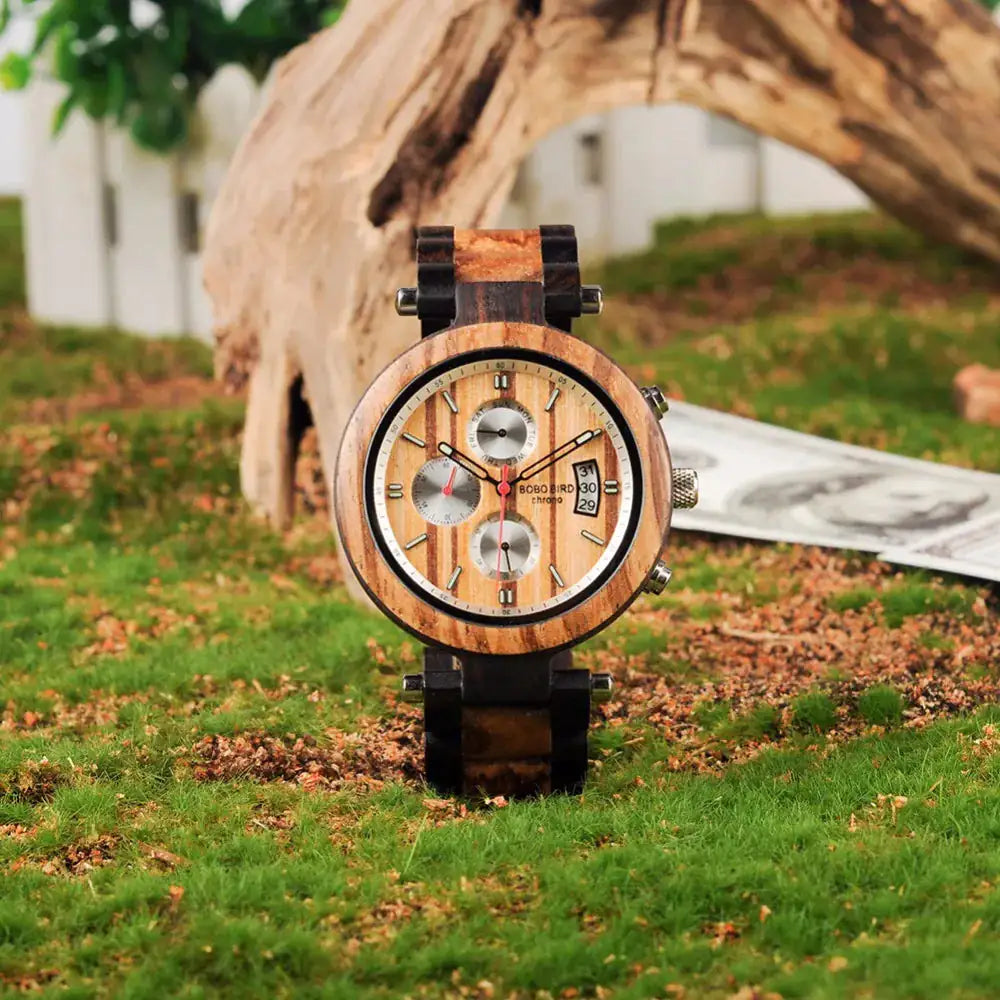 Eco-Friendly Wood Timepiece