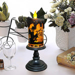 Gothic Skull Candle Decor