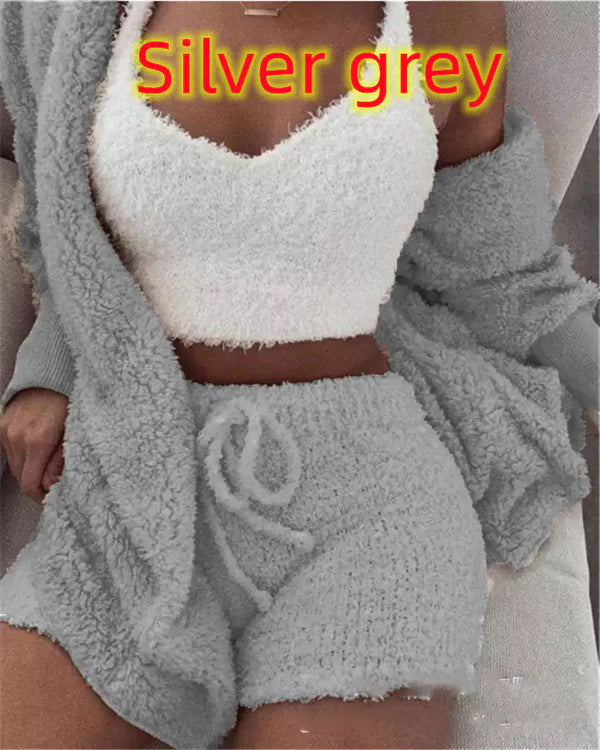 Women's Winter Knit Clothing Set