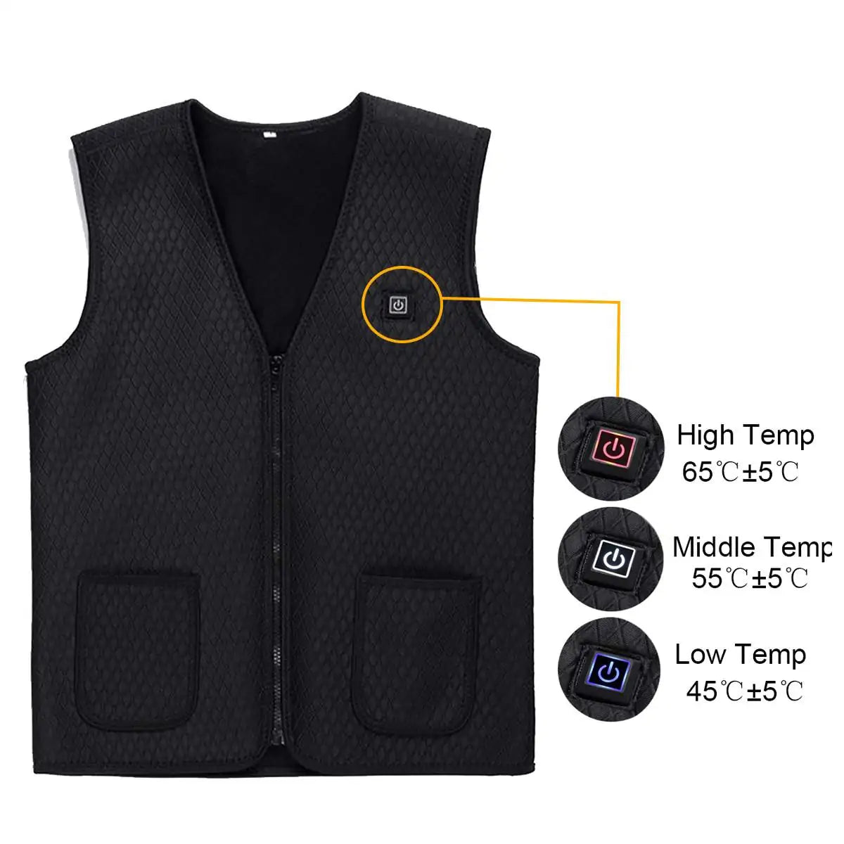 Infrared Heating Vest Winter Jacket